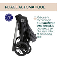 Poussette Bellagio - Black Satin - Mode Bébé Claye