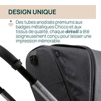 Poussette Bellagio - Black Satin - Mode Bébé Claye