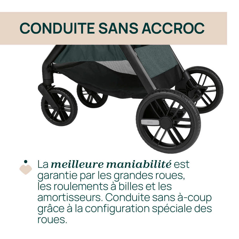Poussette Bellagio - Fir Tree - Mode Bébé Claye