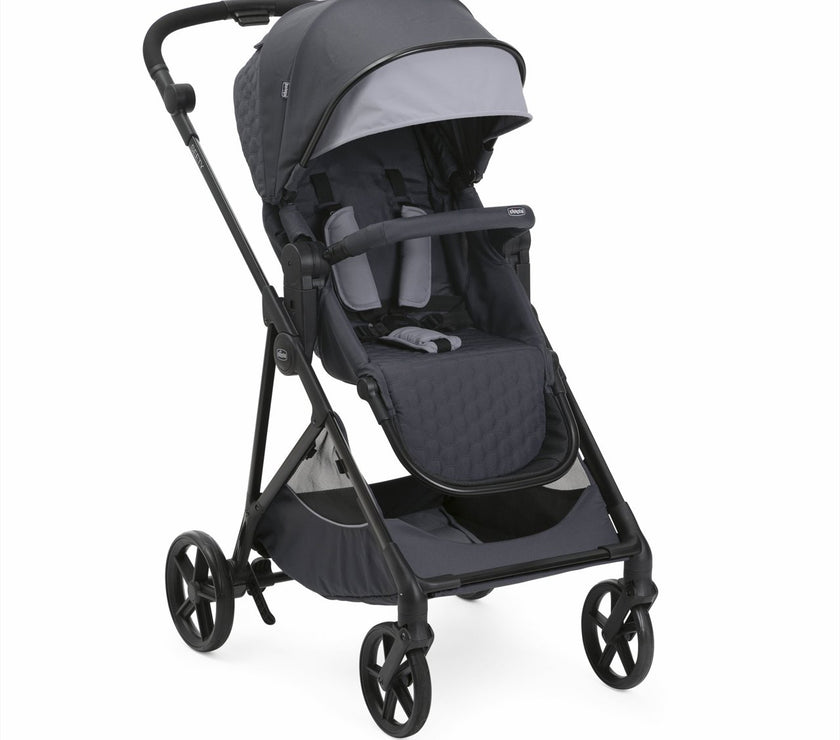 Poussette compacte Seety - Boston Grey - Mode Bébé Claye