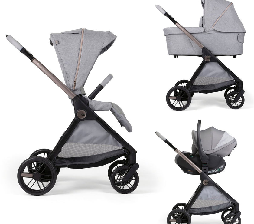 Poussette Trio Bellagio - First-Seat Recline i-Size - Gris - Mode Bébé Claye