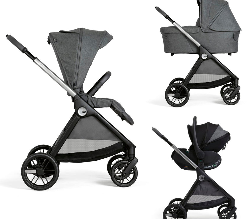 Poussette Trio Bellagio - First-Seat Recline i-Size - Noir - Mode Bébé Claye
