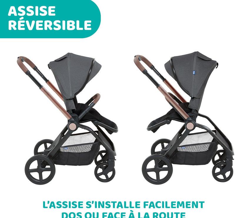 POUSSETTE TRIO MYSA I-SIZE - KORY ESSENTIAL - Mode Bébé Claye