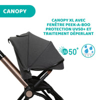 POUSSETTE TRIO MYSA I-SIZE - KORY ESSENTIAL - Mode Bébé Claye