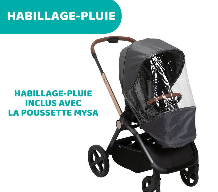 POUSSETTE TRIO MYSA I-SIZE - KORY ESSENTIAL - Mode Bébé Claye