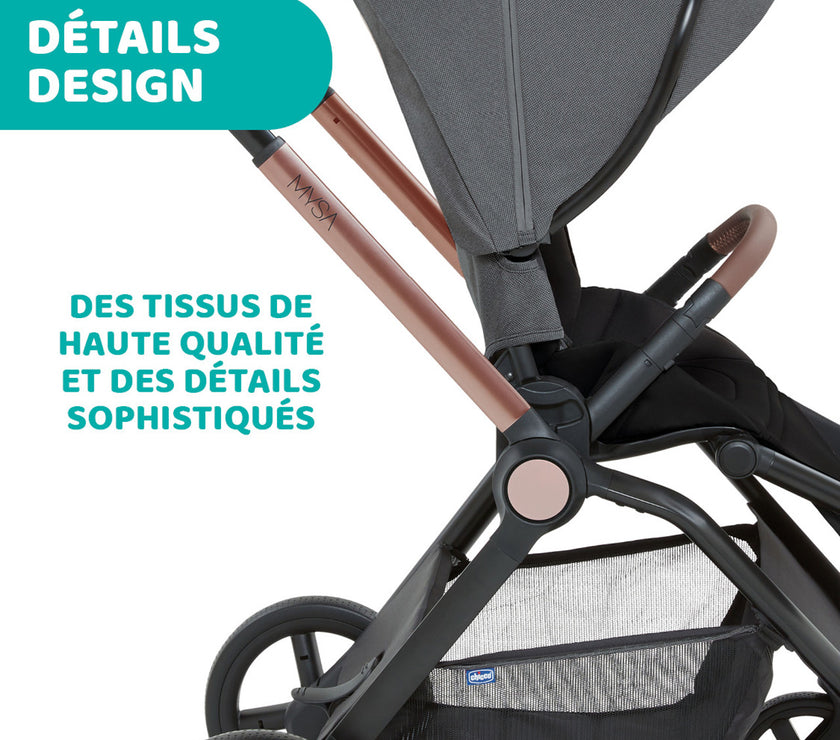 POUSSETTE TRIO MYSA I-SIZE - KORY ESSENTIAL - Mode Bébé Claye