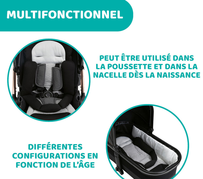 POUSSETTE TRIO MYSA I-SIZE - KORY ESSENTIAL - Mode Bébé Claye