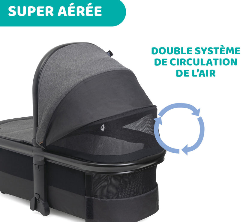 POUSSETTE TRIO MYSA I-SIZE - KORY ESSENTIAL - Mode Bébé Claye