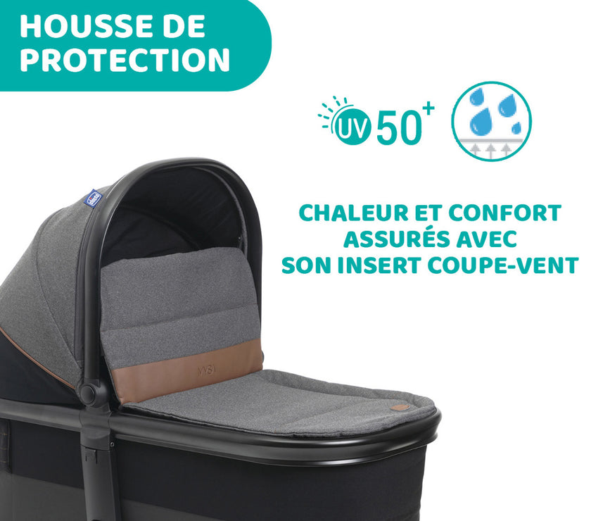 POUSSETTE TRIO MYSA I-SIZE - KORY ESSENTIAL - Mode Bébé Claye