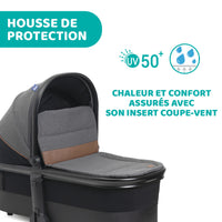 POUSSETTE TRIO MYSA I-SIZE - KORY ESSENTIAL - Mode Bébé Claye