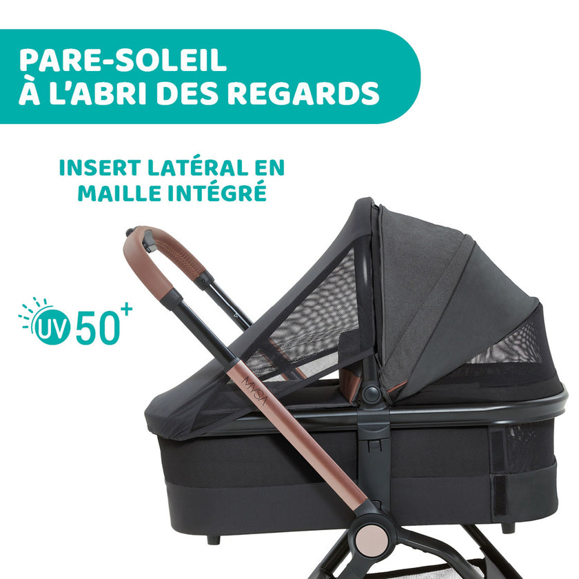 POUSSETTE TRIO MYSA I-SIZE - KORY ESSENTIAL - Mode Bébé Claye