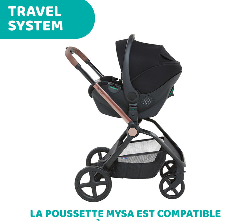 POUSSETTE TRIO MYSA I-SIZE - KORY ESSENTIAL - Mode Bébé Claye