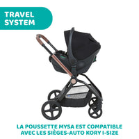POUSSETTE TRIO MYSA I-SIZE - KORY ESSENTIAL - Mode Bébé Claye