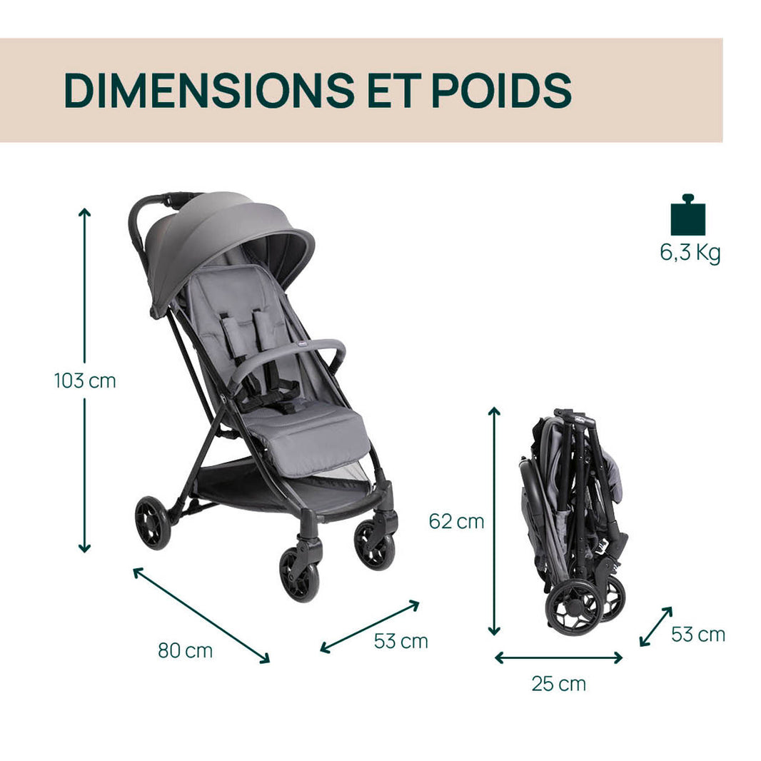 Poussette Urbino GRAYNESS - Mode Bébé Claye