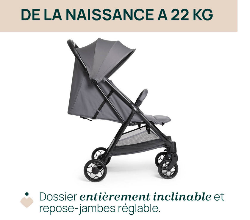 Poussette Urbino GRAYNESS - Mode Bébé Claye