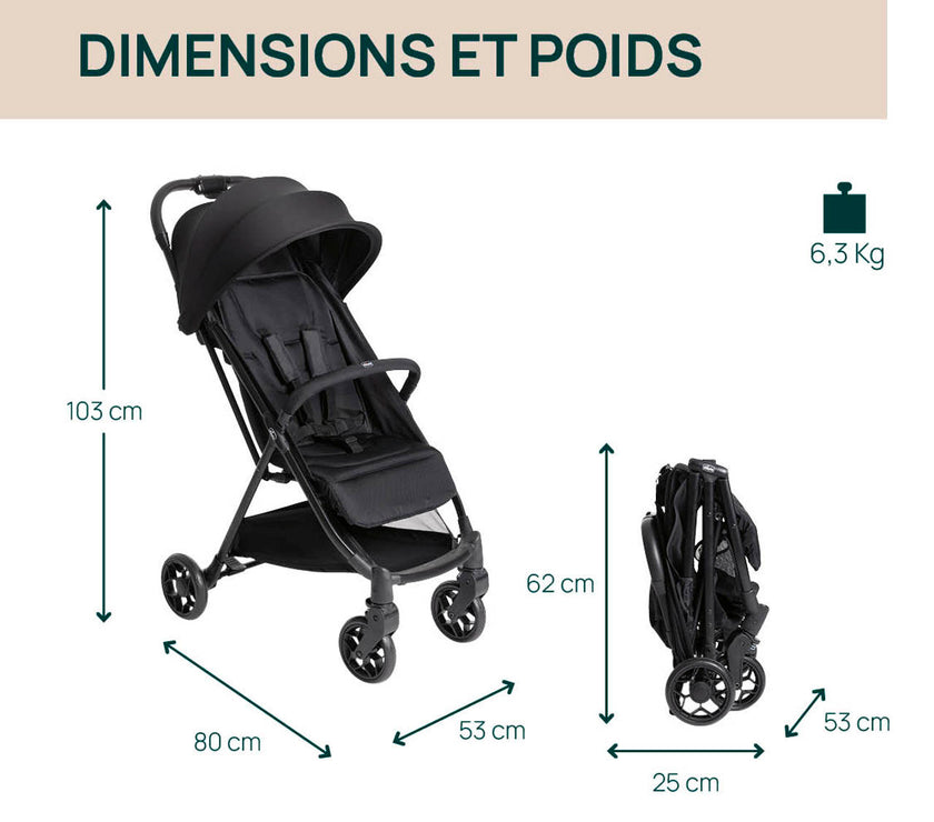 Poussette Urbino Ruby - Mode Bébé Claye