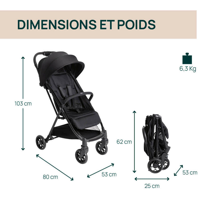 Poussette Urbino Ruby - Mode Bébé Claye