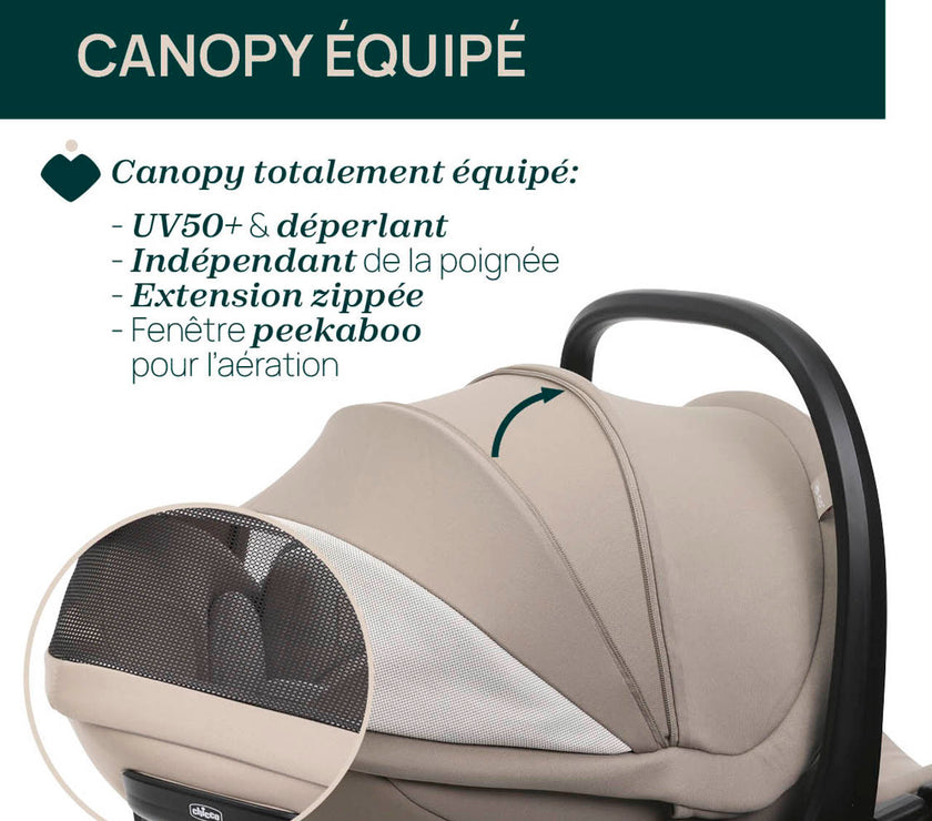 Siège-auto First-Seat Recline i-Size (40-87 cm) - Lunar Rock - Mode Bébé Claye