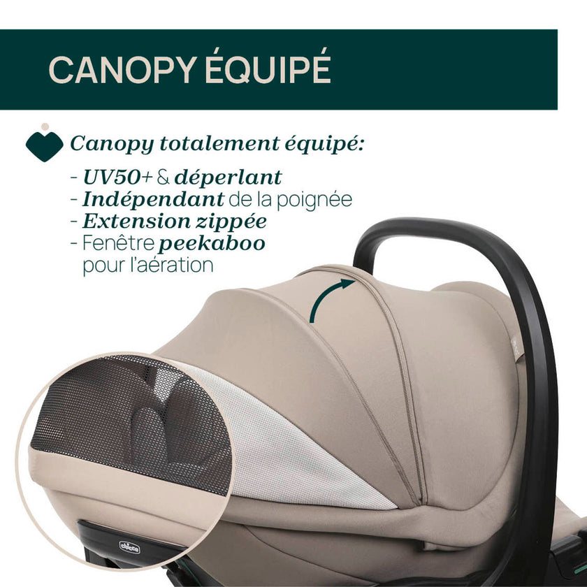 Siège-auto First-Seat Recline i-Size (40-87 cm) - Lunar Rock - Mode Bébé Claye