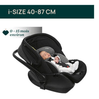 Siège-auto First-Seat Recline i-Size (40-87 cm) - Black Satin - Mode Bébé Claye