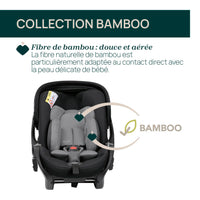 Siège-auto First-Seat Recline i-Size (40-87 cm) - Black Satin - Mode Bébé Claye