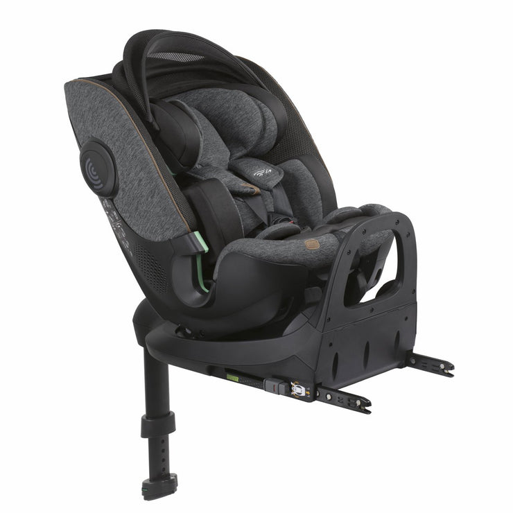 Siège-Auto Groupe 0+/1/2/3 Bi-Seat Air & Base Rotative 360 i-Size (40-150 cm) - Black Air - Mode Bébé Claye