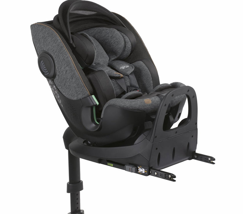 Siège-Auto Groupe 0+/1/2/3 Bi-Seat Air & Base Rotative 360 i-Size (40-150 cm) - Black Air - Mode Bébé Claye