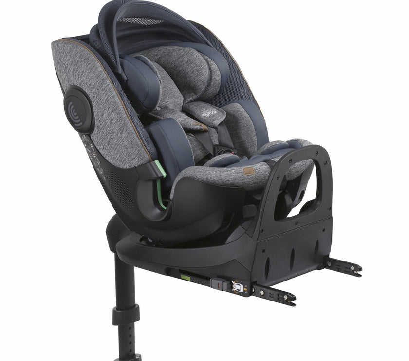 Siège-Auto Groupe 0+/1/2/3 Bi-Seat Air & Base Rotative 360 i-Size (40-150 cm) - Graphite - Mode Bébé Claye