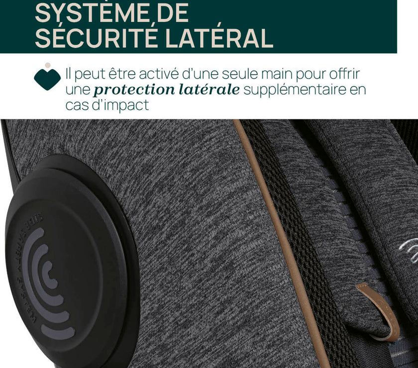Siege Auto Groupe 0+/1/2/3 Bi-Seat i-Size Air (61-150 cm) - Noir - Mode Bébé Claye