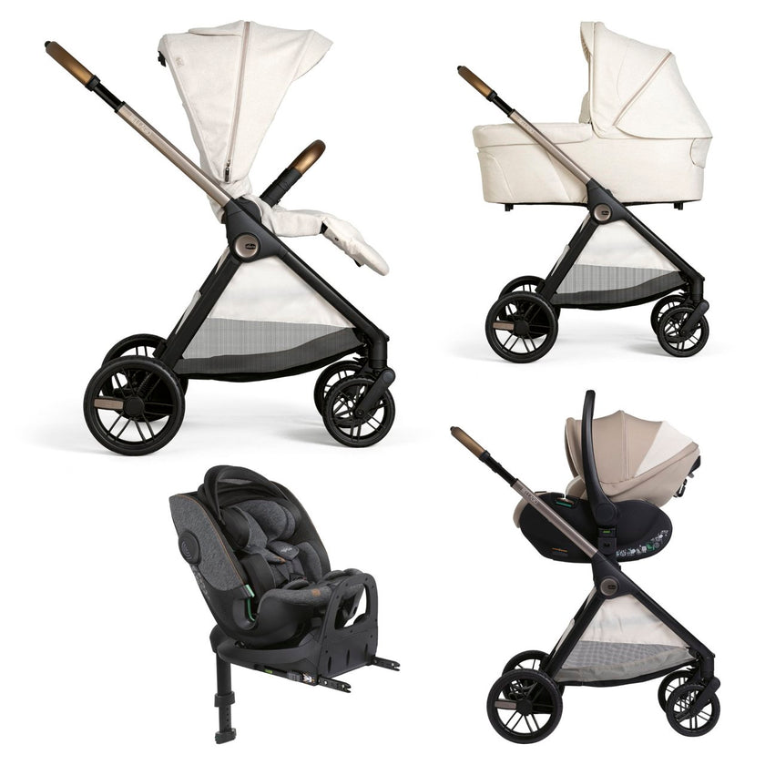 Solution complète Bellagio - First-Seat Recline i-Size et Bi-Seat avec base - Amber Glow - Mode Bébé Claye