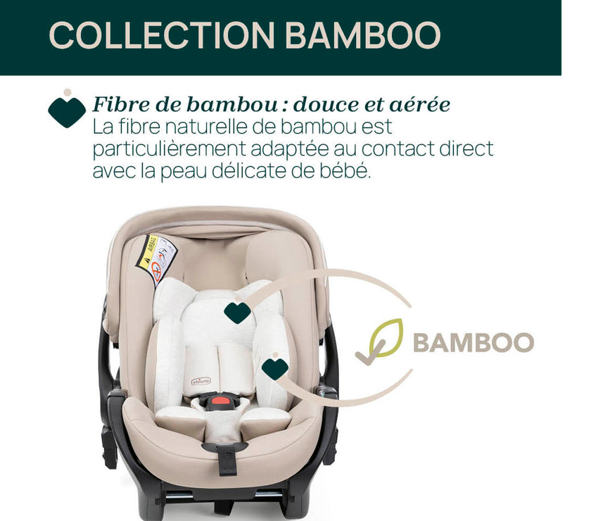 Solution complète Bellagio - First-Seat Recline i-Size et Bi-Seat avec base - Fir Tree - Mode Bébé Claye