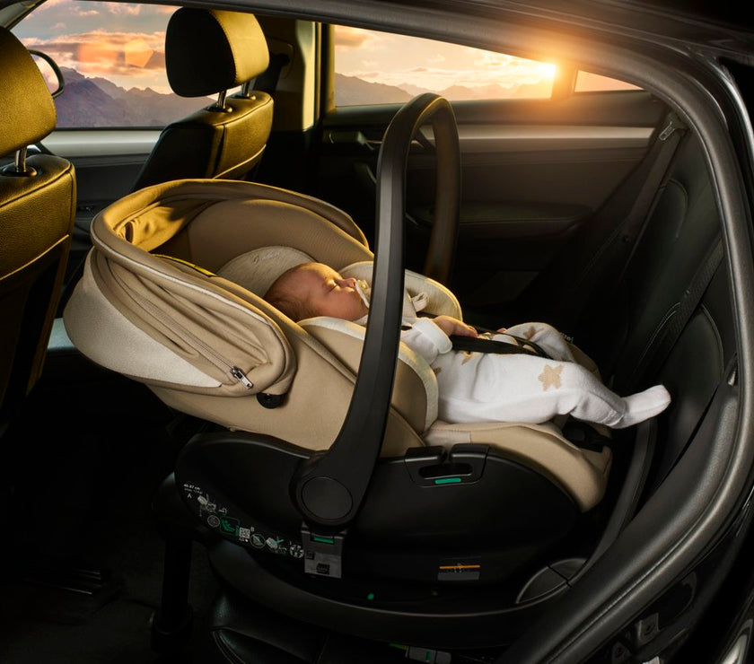 Solution complète Bellagio - First-Seat Recline i-Size et Bi-Seat avec base - Fir Tree - Mode Bébé Claye