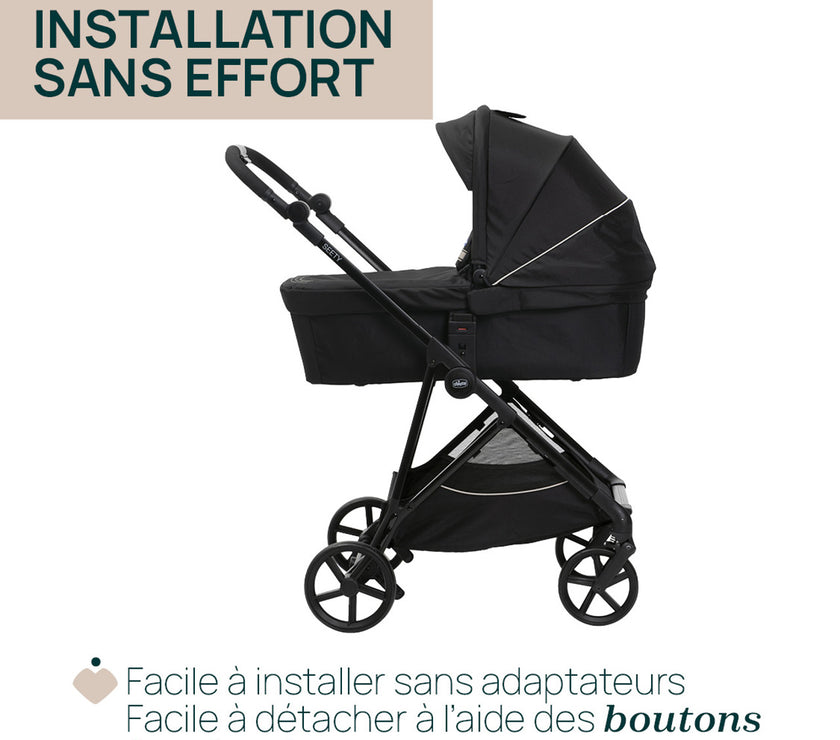 Poussette Trio Seety i-Size - Mode Bébé Claye