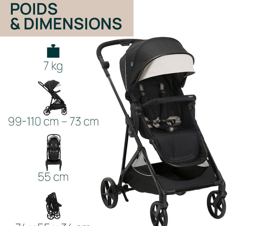 Poussette Trio Seety i-Size - Mode Bébé Claye