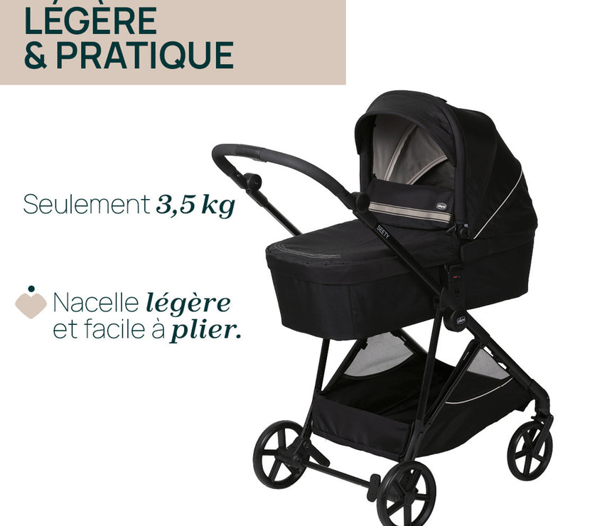 Poussette Trio Seety i-Size - Mode Bébé Claye