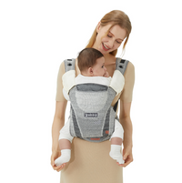 Porte-bébé Bobby avec tricot volant - Multicolore Noir - Mode Bébé Claye