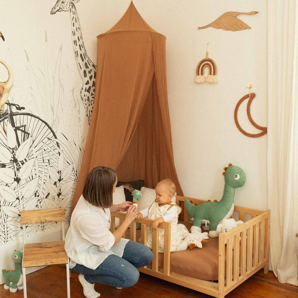 Beige Mosquito Net