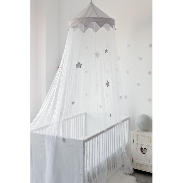 GREY MOSQUITO NET