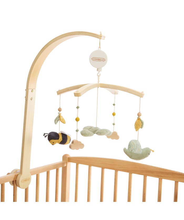 Mobile musical Promenade Bucolique vert - Mode Bébé Claye