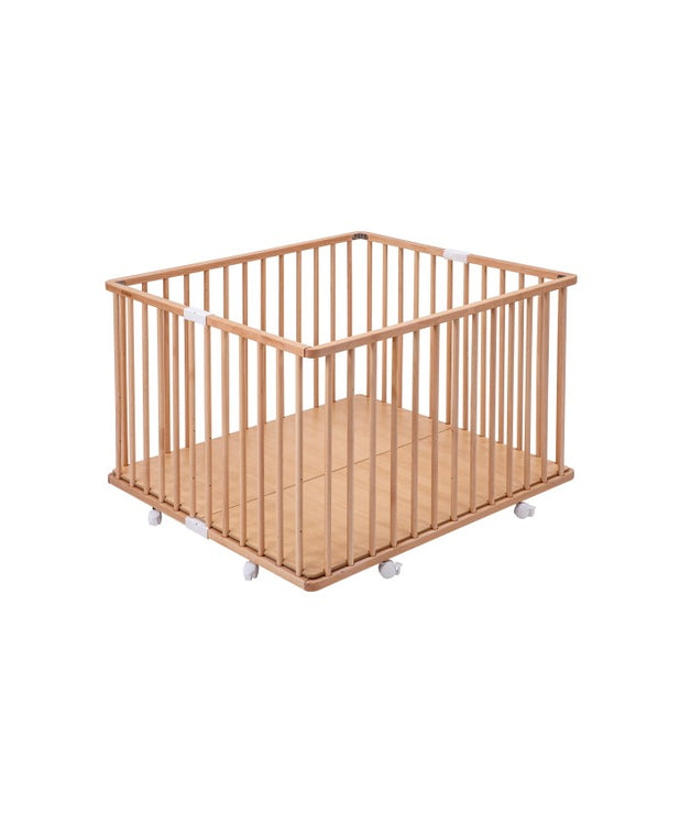 Parc bois pliant Gaby Bois naturel - Mode Bébé Claye