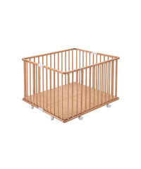 Parc bois pliant Gaby Bois naturel - Mode Bébé Claye