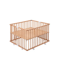 Parc bois pliant Gaby Bois naturel - Mode Bébé Claye
