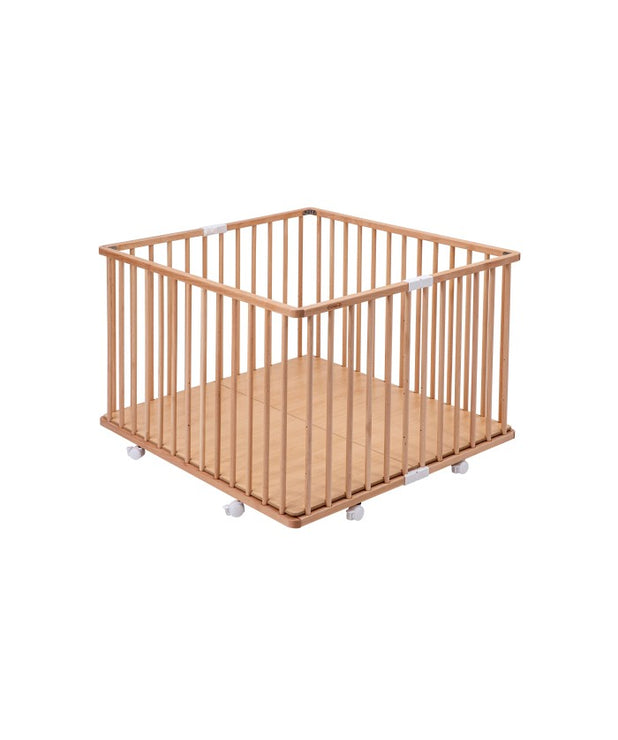 Parc bois pliant Gaby Bois naturel - Mode Bébé Claye