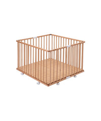 Parc bois pliant Gaby Bois naturel - Mode Bébé Claye