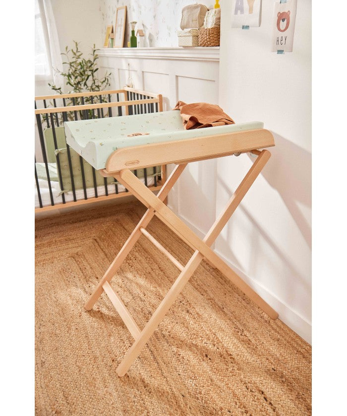 Table à langer pliante Jade Bois naturel - Mode Bébé Claye