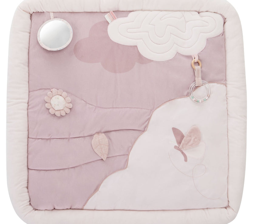 Tapis d'éveil avec arche - Rose - Mode Bébé Claye