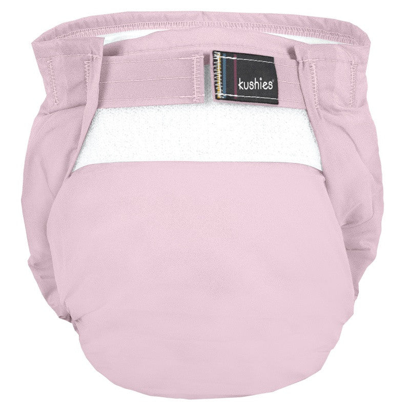 Kushies Ultra-Lite Baby Cloth Diapers (4-10kg) - Hearts 5 Pack