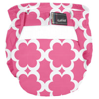 Kushies Packung mit 5 Ultra-Lite-Stoffwindeln für Neugeborene (2–4 kg) – Blumen
