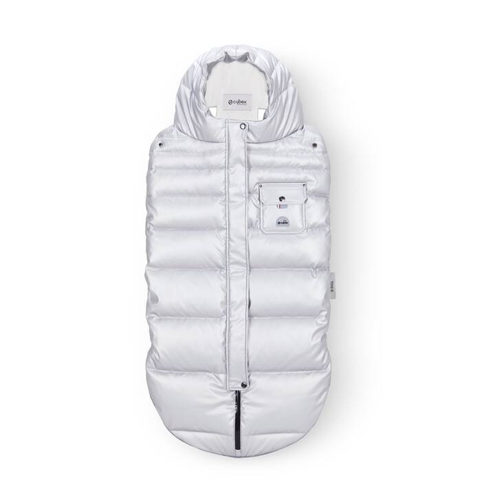 Platinum Arctic Silver Winter Footmuff