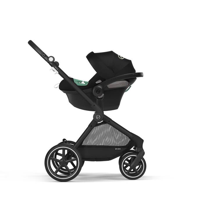 Cybex Poussette 2-en-1 Eos Lux - Moon Black